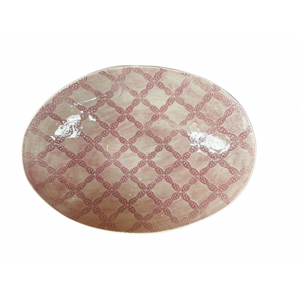 WONKI WARE | Wonki Ware | Schaal Ovaal L | Pink