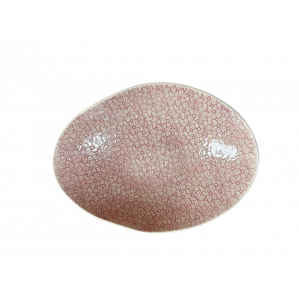 WONKI WARE | Wonki Ware | Schaal Ovaal L | Pink