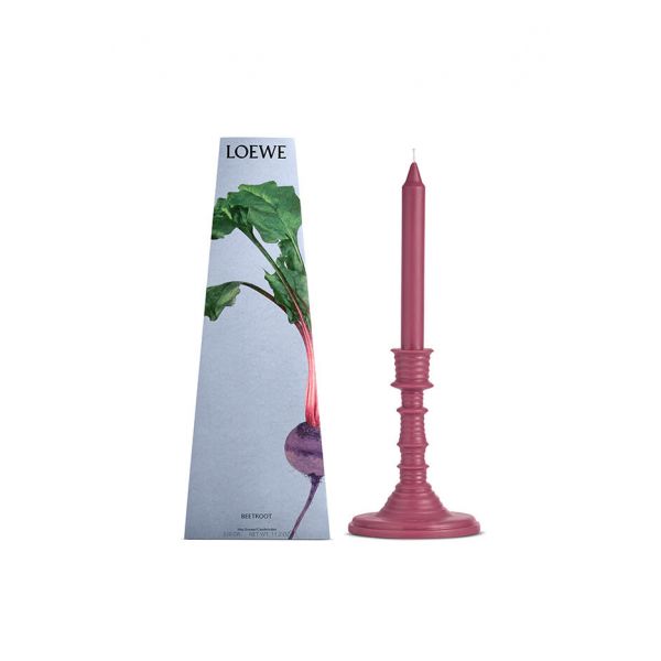 LOEWE  | Loewe | Beetroot | Wax Candle holder | Geurkaars 