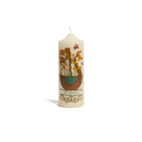 LA DOUBLE J | La Double J | Printed Pillar Candle | The Mermaid