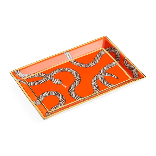 JONATHAN ADLER  | Jonathan Adler | Eden Rechthoek Tray | Orange