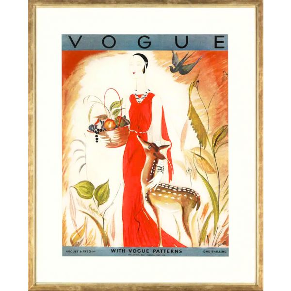 VOGUE COVERS | Vogue Covers | Print met lijst | Vogue August 1930 | Only in store!