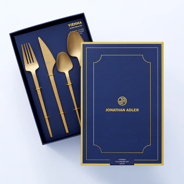 JONATHAN ADLER  | Jonathan Adler | Vienna Bestekset | Goud