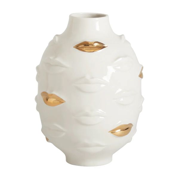 JONATHAN ADLER  | Jonathan Adler | Gilded Muse Gala Round Vase