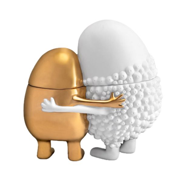 L'OBJET | L'objet | Haas Huggers Box | White & Gold