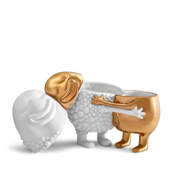 L'OBJET | L'objet | Haas Huggers Box | White & Gold