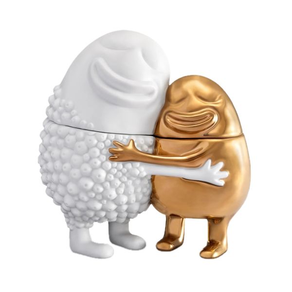 L'OBJET | L'objet | Haas Huggers Box | White & Gold