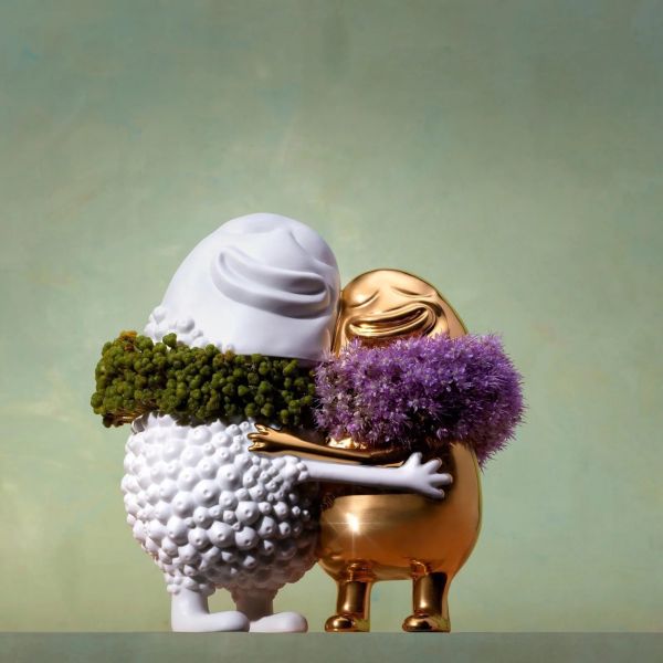 L'OBJET | L'objet | Haas Huggers Box | White & Gold