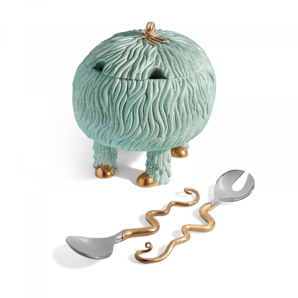 L'OBJET | L'objet | Haas Fox salad monster | Blauw/Groen 
