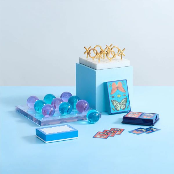 Jonathan Adler | Brass Tic-Tac-Toe Set