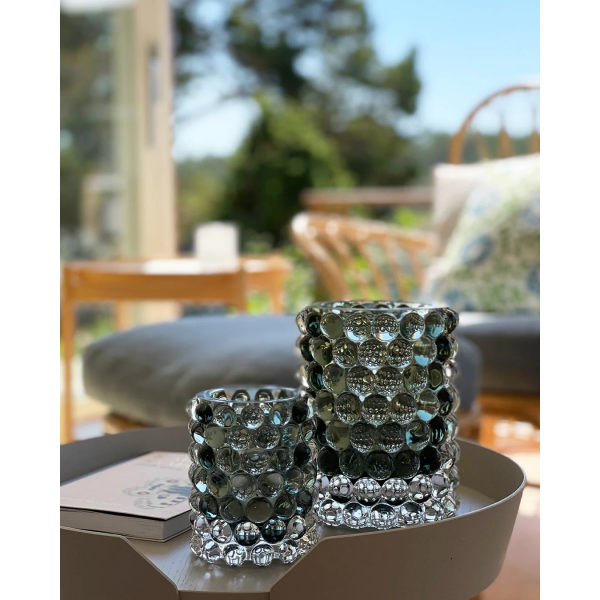 SKOGSBERG & SMART  | Skogsberg & Smart | Waxinelichthouder | Boule | Medium | Sage