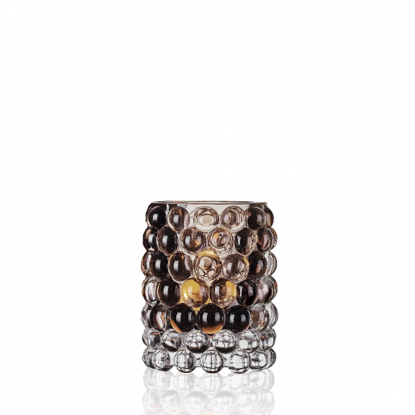 Waxinelichthouder | Boule | Medium | Tabacco