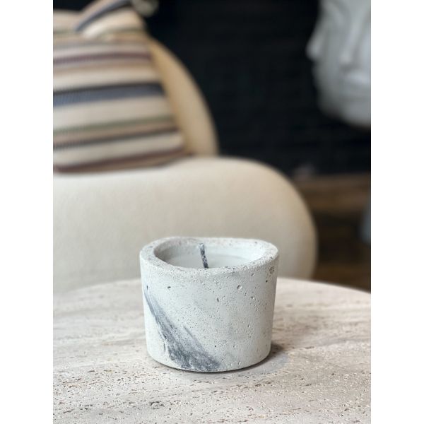 MON DADA | Mon Dada | Outdoor The Table Candle Small | Grey 