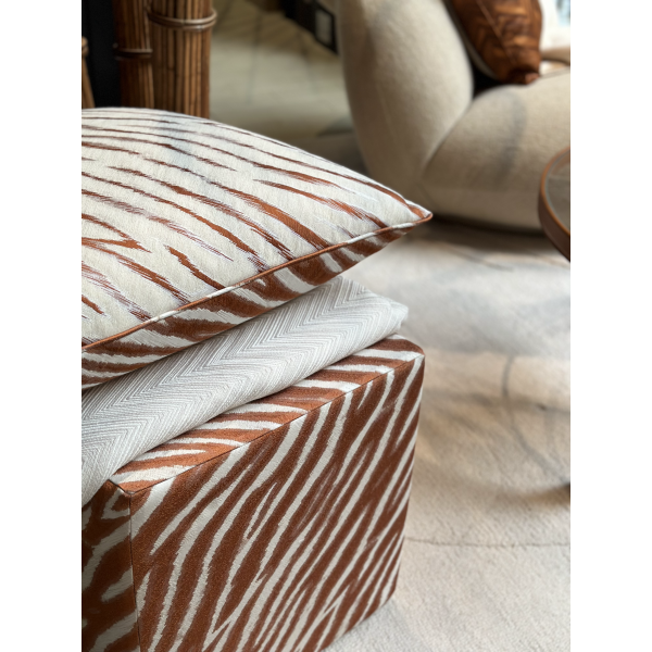 MISSONI HOME | Missoni Home | Poef Zambia | Terracotta