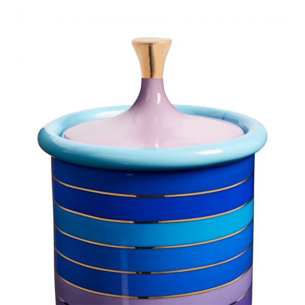 JONATHAN ADLER  | Jonathan Adler | Scala stripes Canister | L