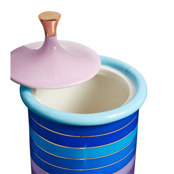 JONATHAN ADLER  | Jonathan Adler | Scala stripes Canister | L