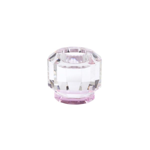 ABHIKA | Abhika | Kaarsenhouder | Crissy | Clear/Pink