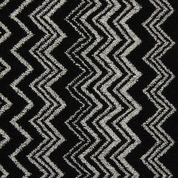 MISSONI HOME  | Missoni Home | Keith | Gastendoek | Zwart-Wit 