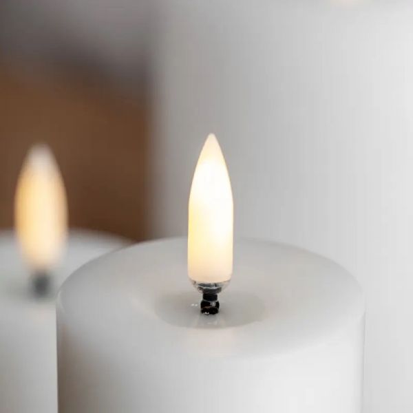 VORSPAGET HOME  | Vorspaget Home | LED Rustieke Kaars | Wit | L