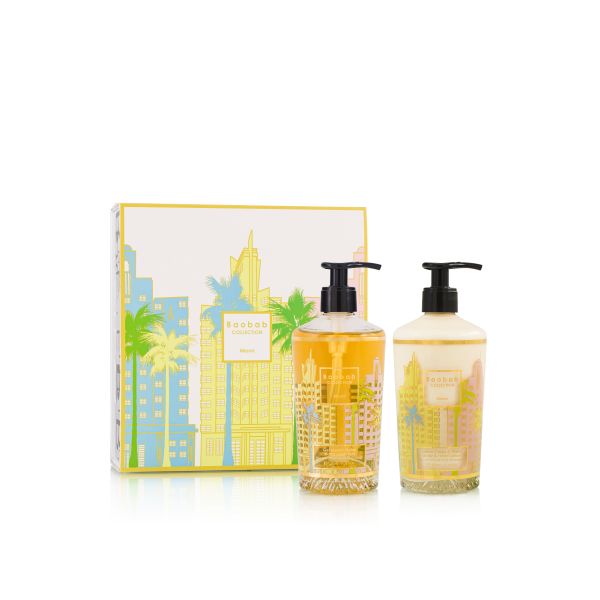 BAOBAB COLLECTION  | Baobab Collection | Miami | Hand Wash Gel + Body & Hand Lotion - Gift Box