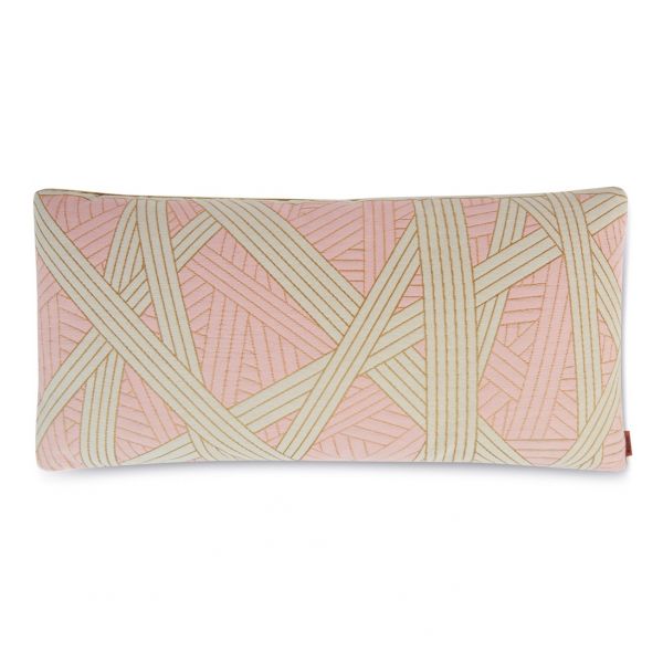 Missoni Home | Sierkussen nastri | roze | 30 x 60 