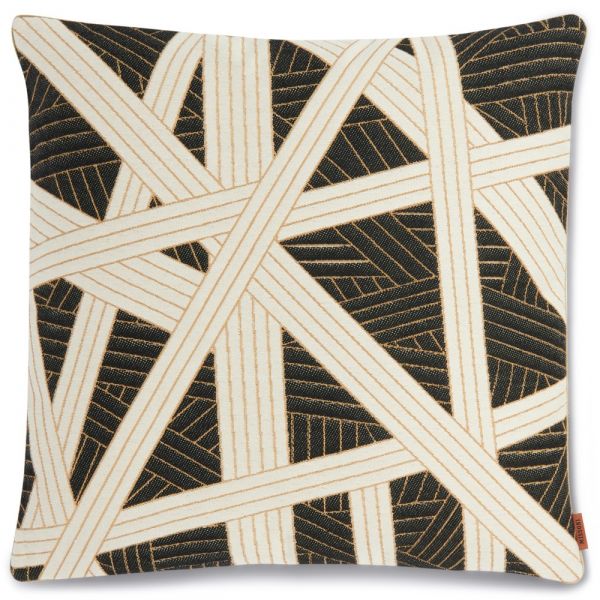 Missoni Home | Sierkussen Nastri | Zwart | 60 x 60