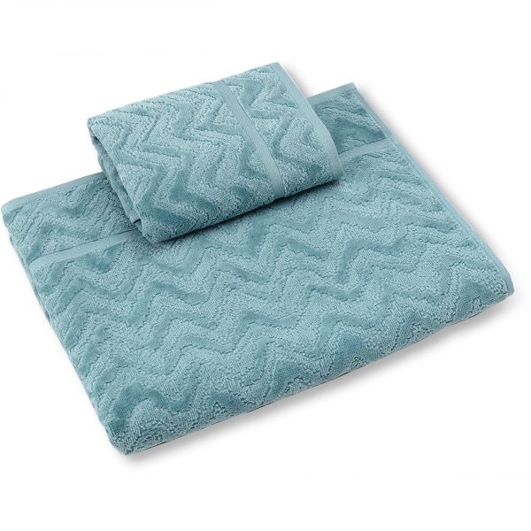 Missoni Home | Badhanddoek | Rex | Licht blauw