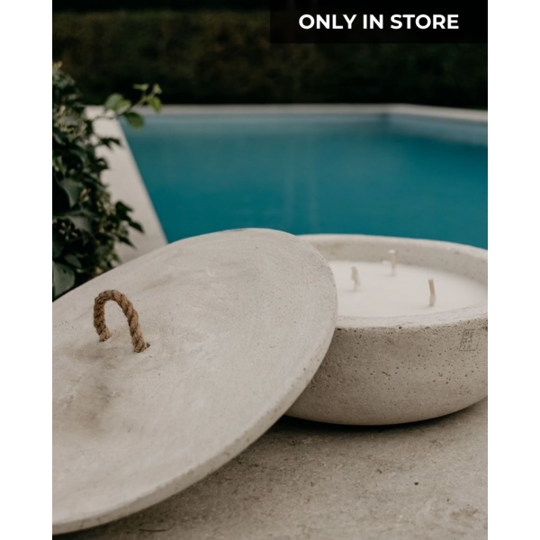 MON DADA - ONLY IN STORE | Mon Dada | Urban Outdoor Candle | XXXL + deksel | Ecru