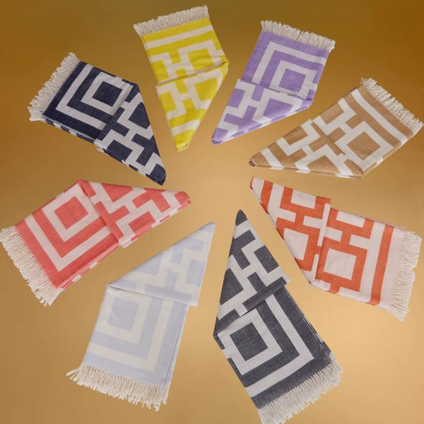 JONATHAN ADLER  | Jonathan Adler | Richard Nixon Plaid | Charcoal