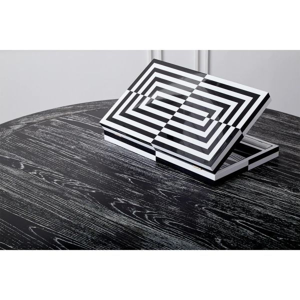 JONATHAN ADLER  | Jonathan Adler | Op Art Backgammon Set | Black/White