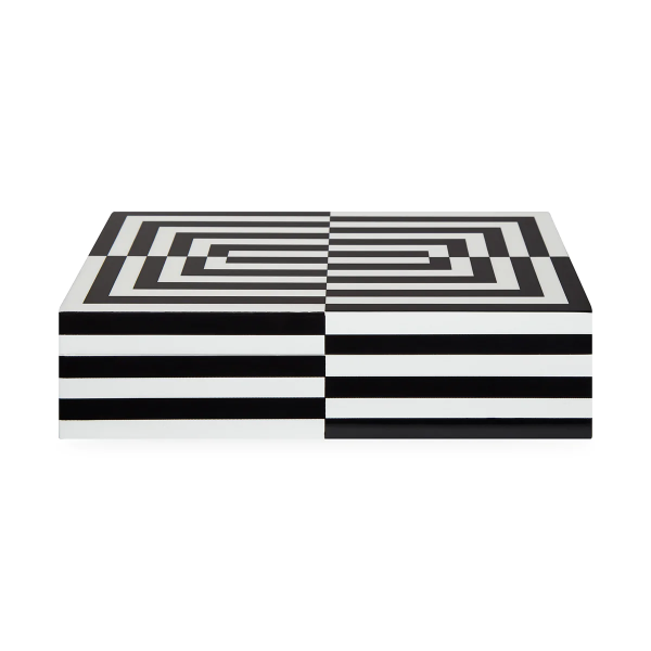 JONATHAN ADLER  | Jonathan Adler | Op Art Lacquer Box | Large