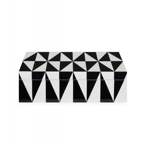 JONATHAN ADLER  | Jonathan Adler | Op Art Lacquer Box | Medium