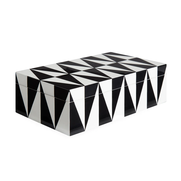 JONATHAN ADLER  | Jonathan Adler | Op Art Lacquer Box | Medium