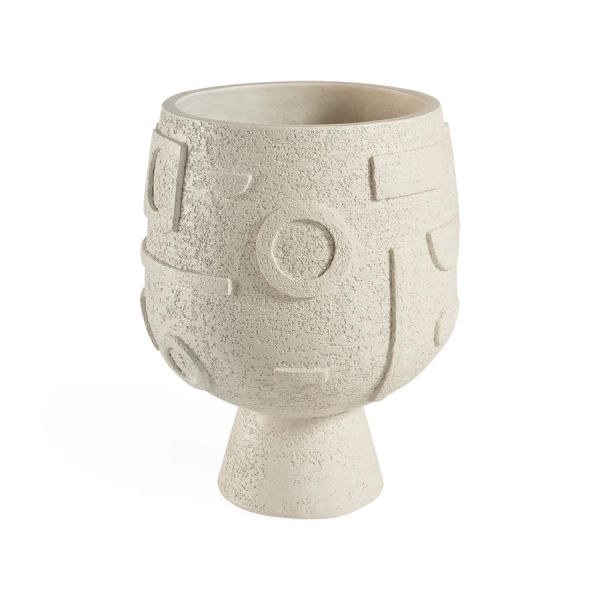 JONATHAN ADLER | Jonathan Adler | Osaka Puzzle Concrete Planter | ONLY IN STORE