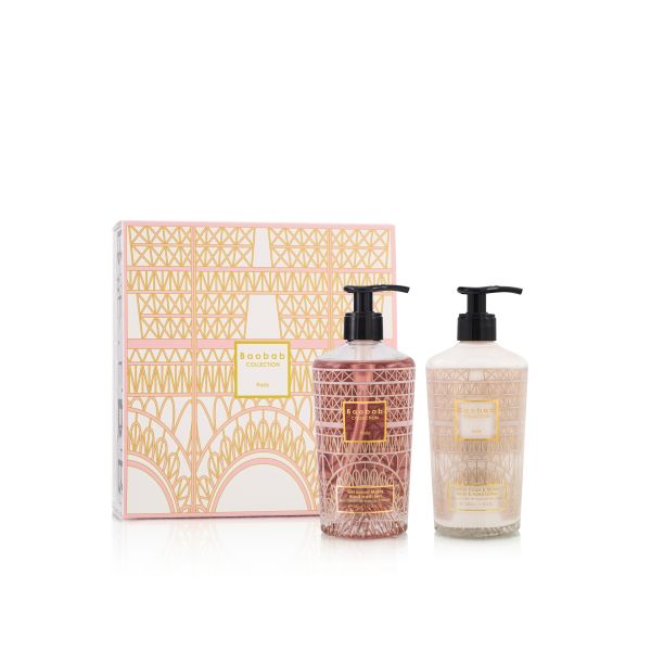 BAOBAB COLLECTION  | Baobab Collection | Paris | Hand Wash Gel + Body & Hand Lotion - Gift Box