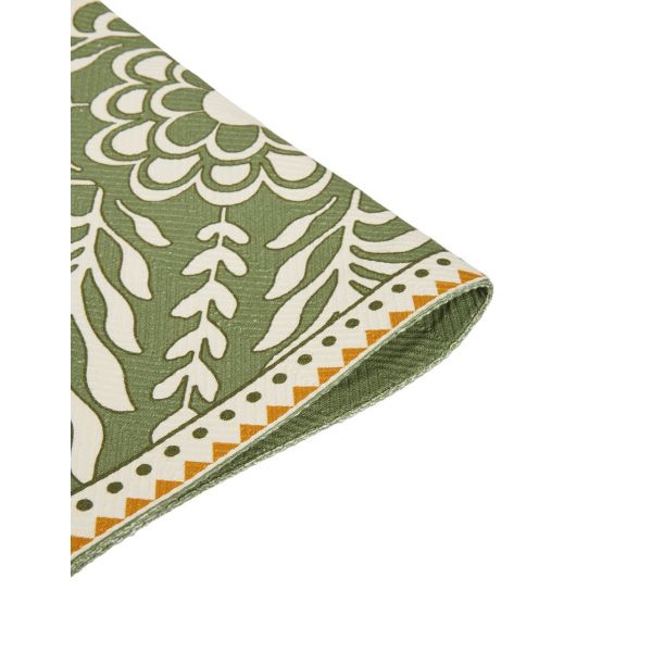 LA DOUBLE J | La Double J | Set van 2 placemats | Herringbone | Light Green