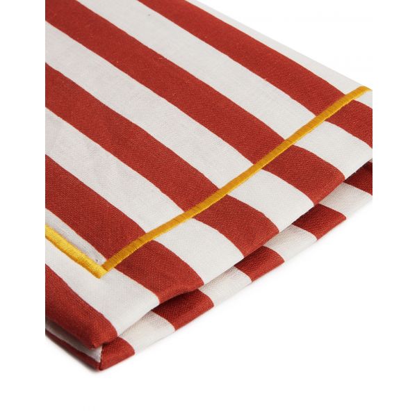 LA DOUBLE J  | La Double J | Placemat set van 2 | Riviera | Brick