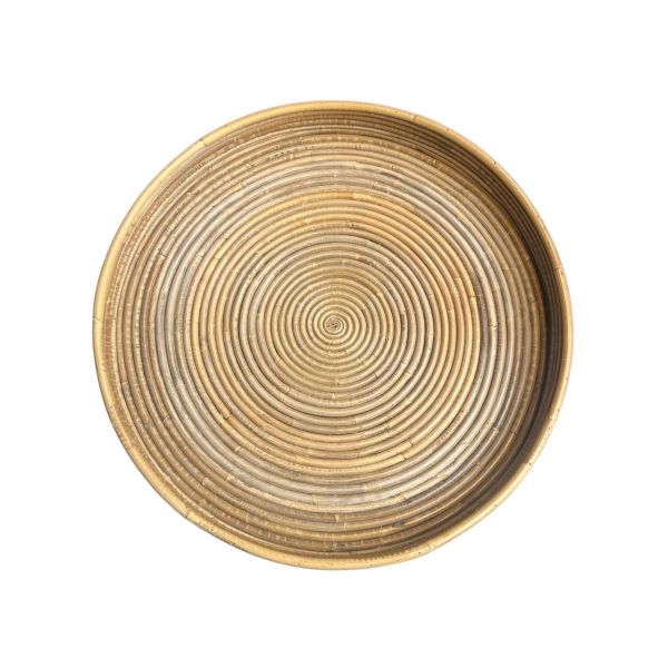 Rotan Dienblad | Lino Round | 45cm