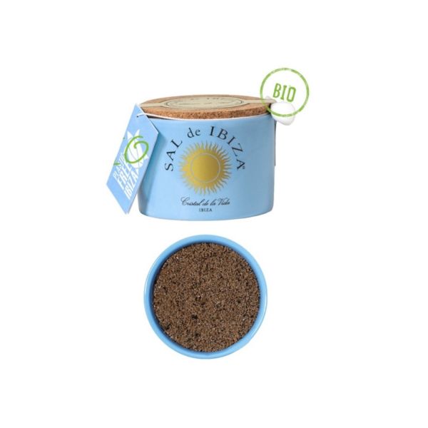 SAL DE IBIZA | Sal de Ibiza | Mar Blau Sea Salt with Black Garlic