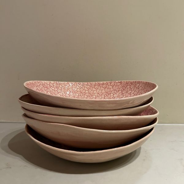 WONKI WARE | Wonki Ware | Schaal Ovaal L | Pink
