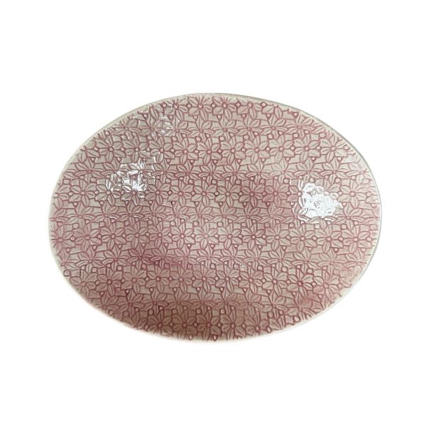 WONKI WARE | Wonki Ware | Schaal Ovaal L | Pink