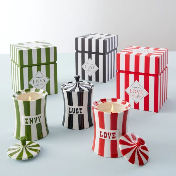 JONATHAN ADLER  | Jonathan Adler | Vice Love Kaars | Rood