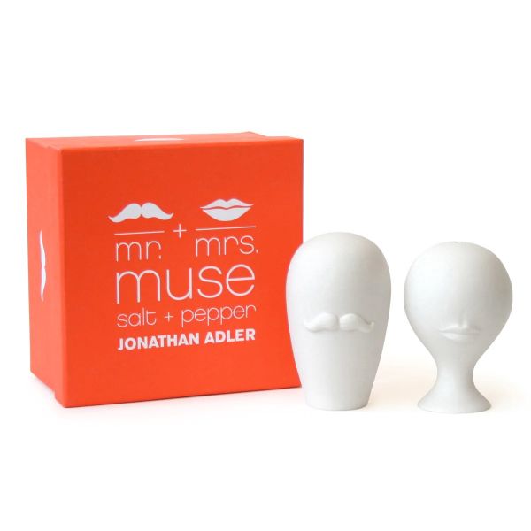 JONATHAN ADLER  | Jonathan Adler | Muse Mr. & Mrs. Salt & Pepper Set