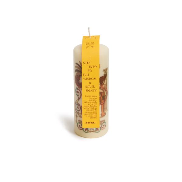 LA DOUBLE J | La Double J | Printed Pillar Candle | The Sphinx