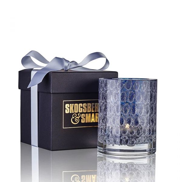 SKOGSBERG & SMART  | Skogsberg & Smart | Waxinelichthouder | Spritz | Medium | Sea