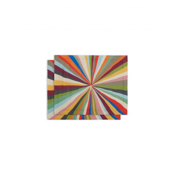 LA DOUBLE J  | La Double J | Placemat set van 2 | Rainbow Rays