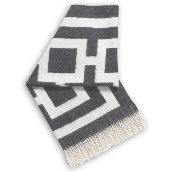 JONATHAN ADLER  | Jonathan Adler | Richard Nixon Plaid | Charcoal