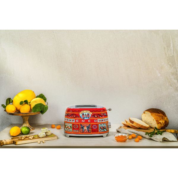 SMEG | Dolce & Gabbana | Broodrooster 2-slots