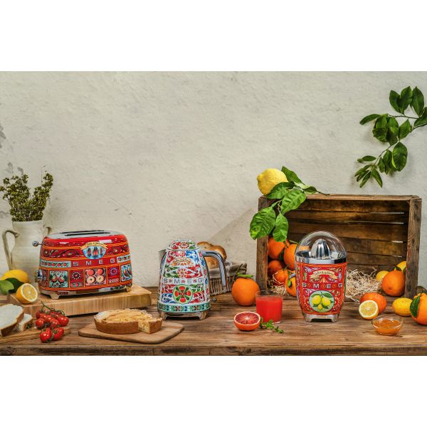 SMEG | Dolce & Gabbana | Broodrooster 2-slots