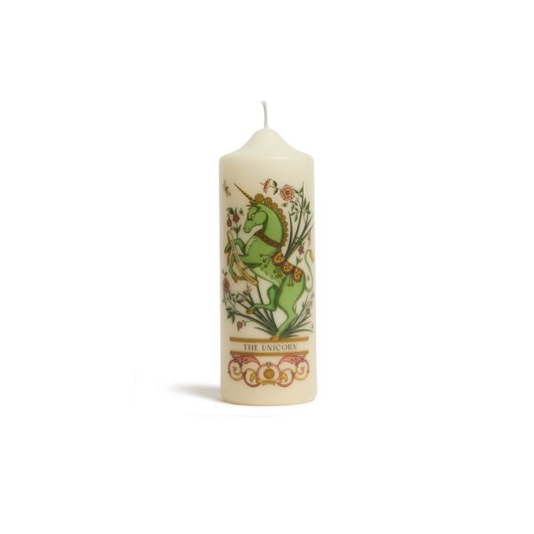 LA DOUBLE J | La Double J | Printed Pillar Candle | The Unicorn